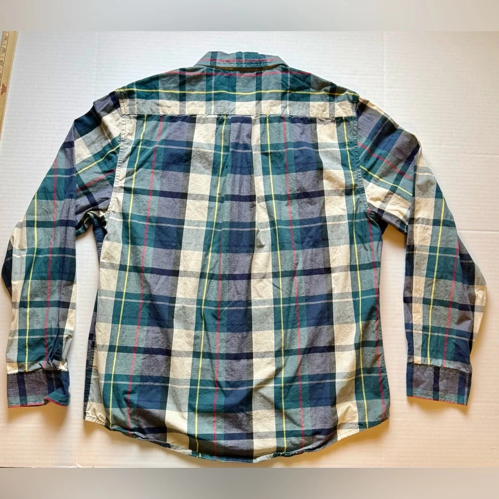 U.S. Polo Assn. Men's Multicolor‎ Plaid Shirt Size XL (0022)A7